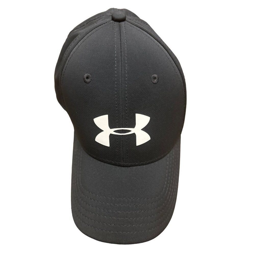 Under Armour Black Baseball Cap LG/XL Polyester & Elastane